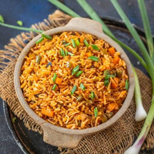 Veg Schezwan Fried Rice